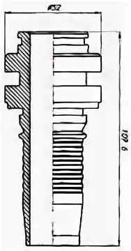 Фитинги STECK (ниппель шахтный)